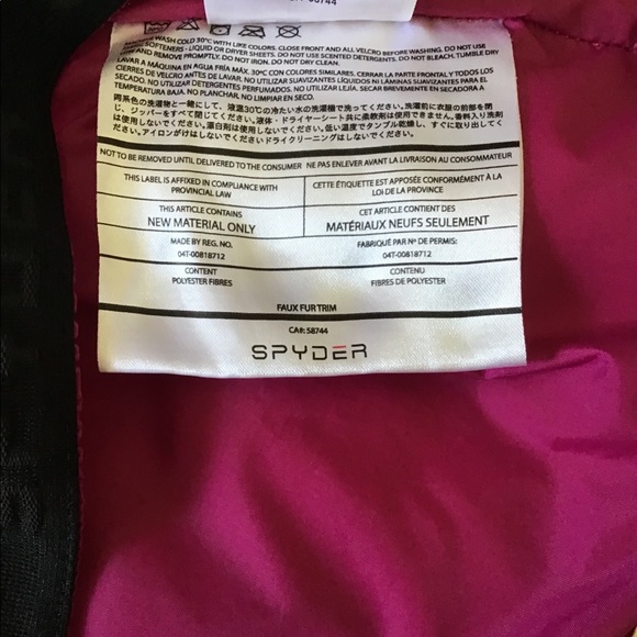 Girls Spyder Coat - Picture 2 of 8